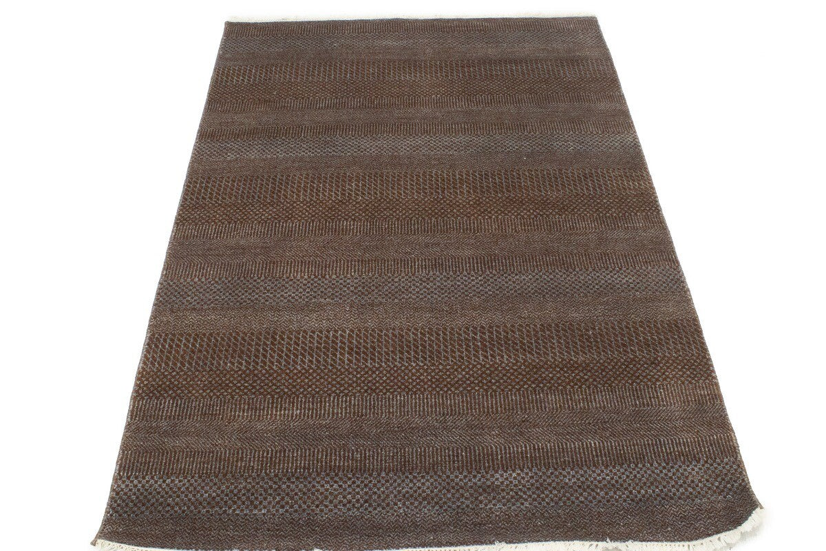 4X6 Ft Contemporary Grass Design Rug Foyer Size