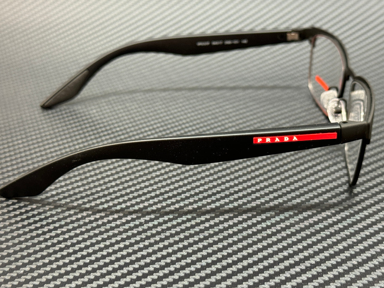 Prada Linea Rossa Ps 51Pv Dg01O1 Black Rubber