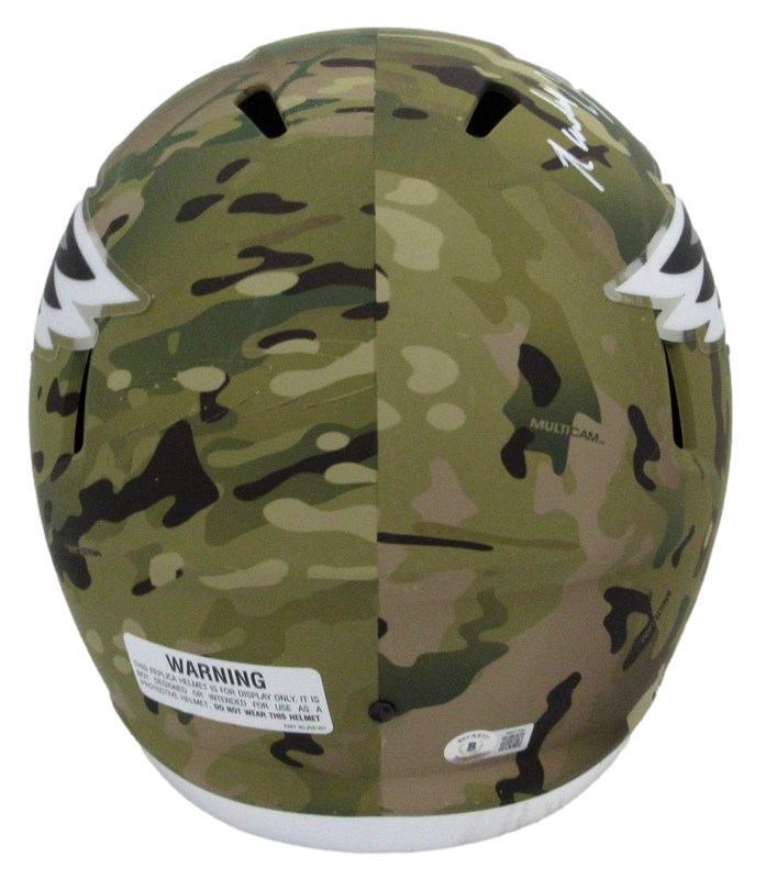 Randall Cunningham Autographed Full Size Camo