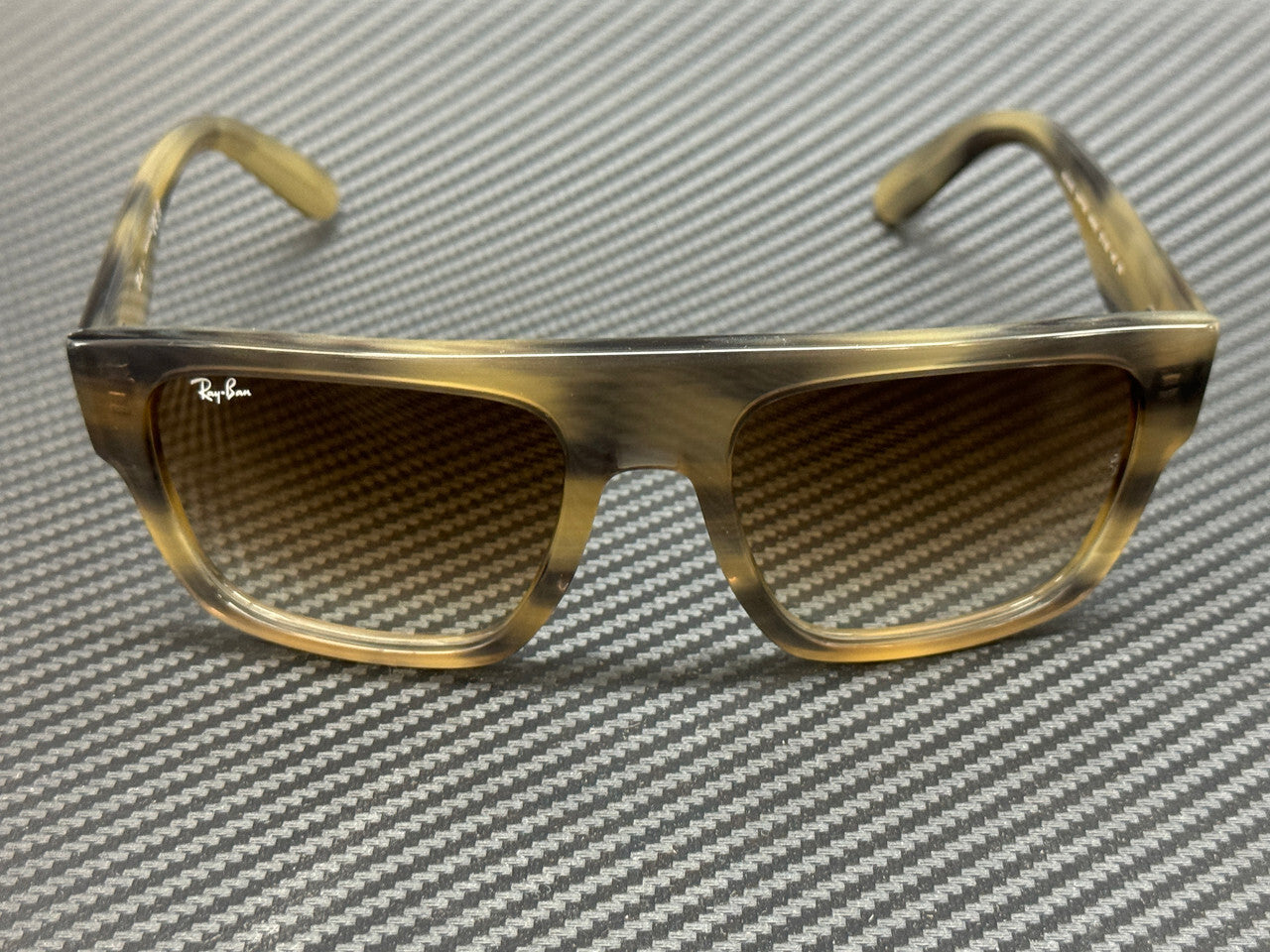 Ray Ban Rb0360S 140551 Striped Grey Brown Unisex
