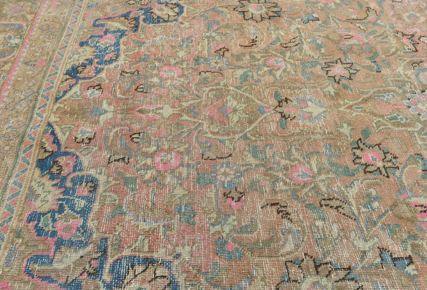 Handmade Semi Antique Muted Color 6X9 Ft