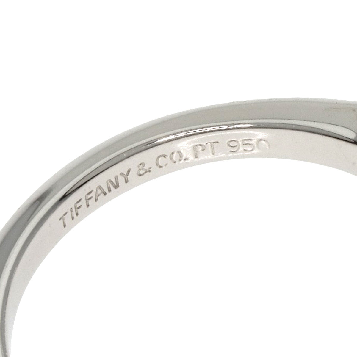 Tiffany&Co. Ring Solitaire Diamond Knife Edge