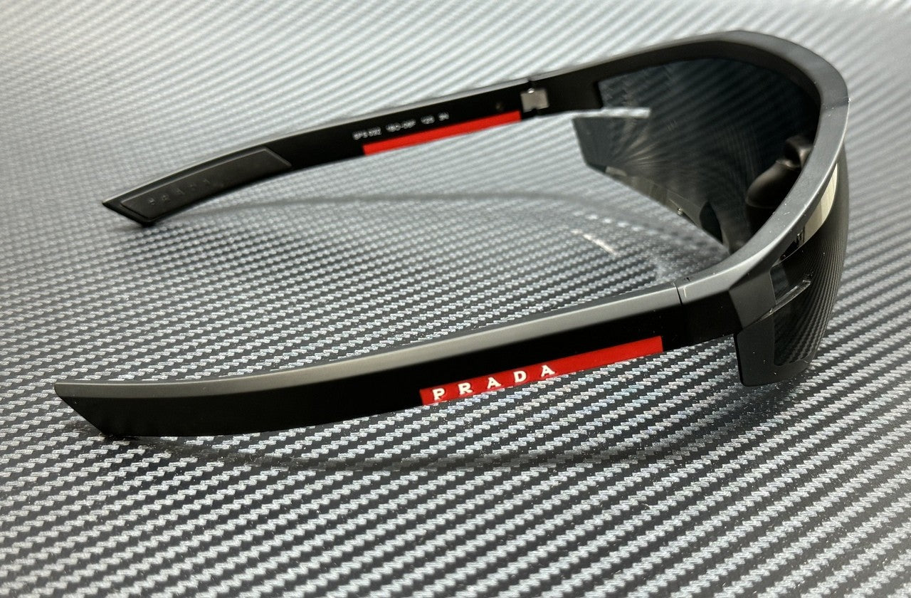 Prada Linea Rossa Ps 03Zs 1Bo06F Matte Black Grey