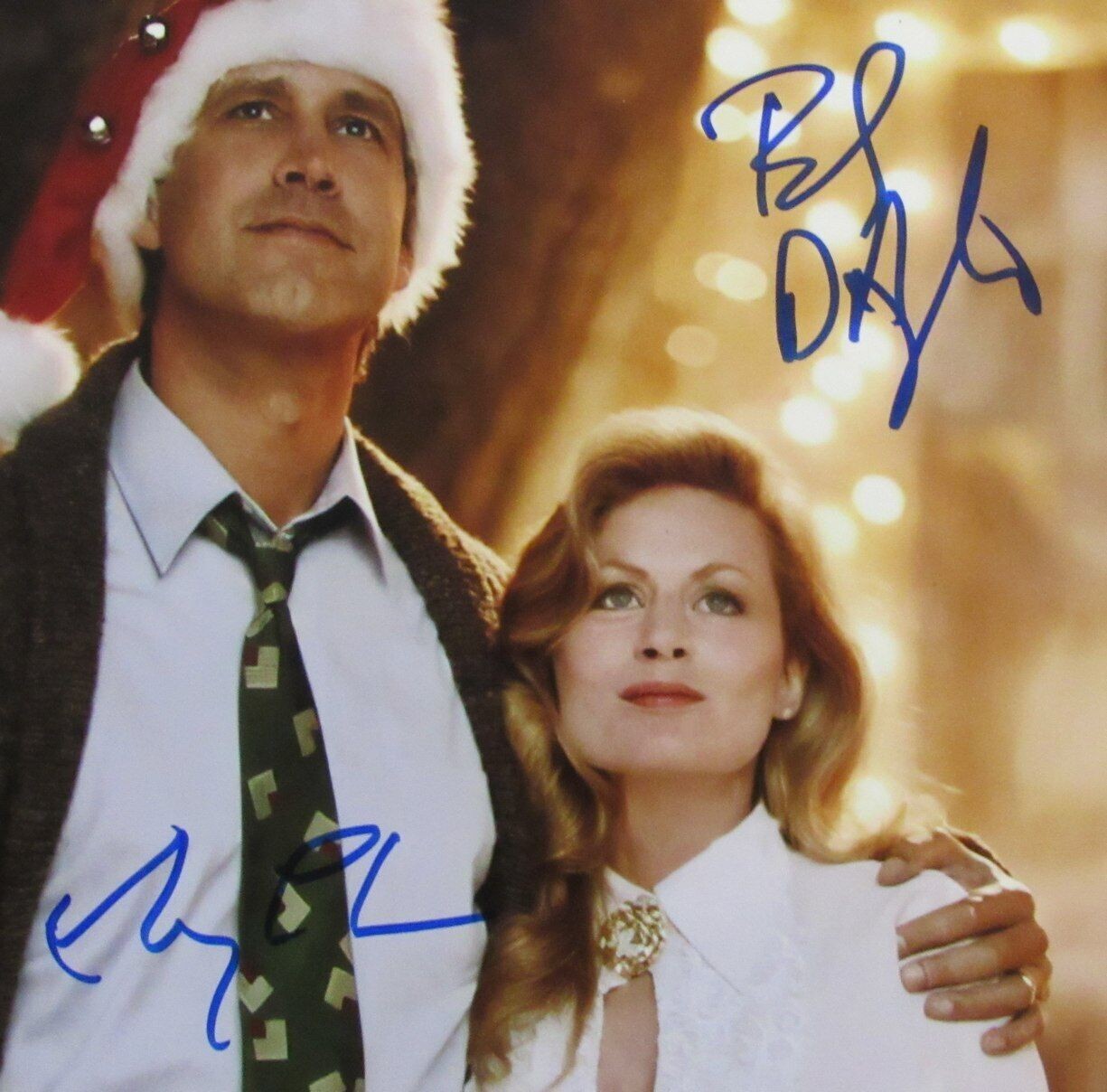 Chevy Chase/Beverly D'Angelo Dual-Autographed 11X14 Photo Christmas Vacation Jsa
