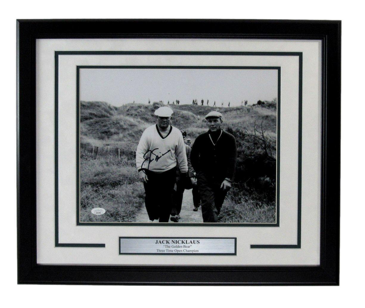 Jack Nicklaus Autographed 11X14 Photo British