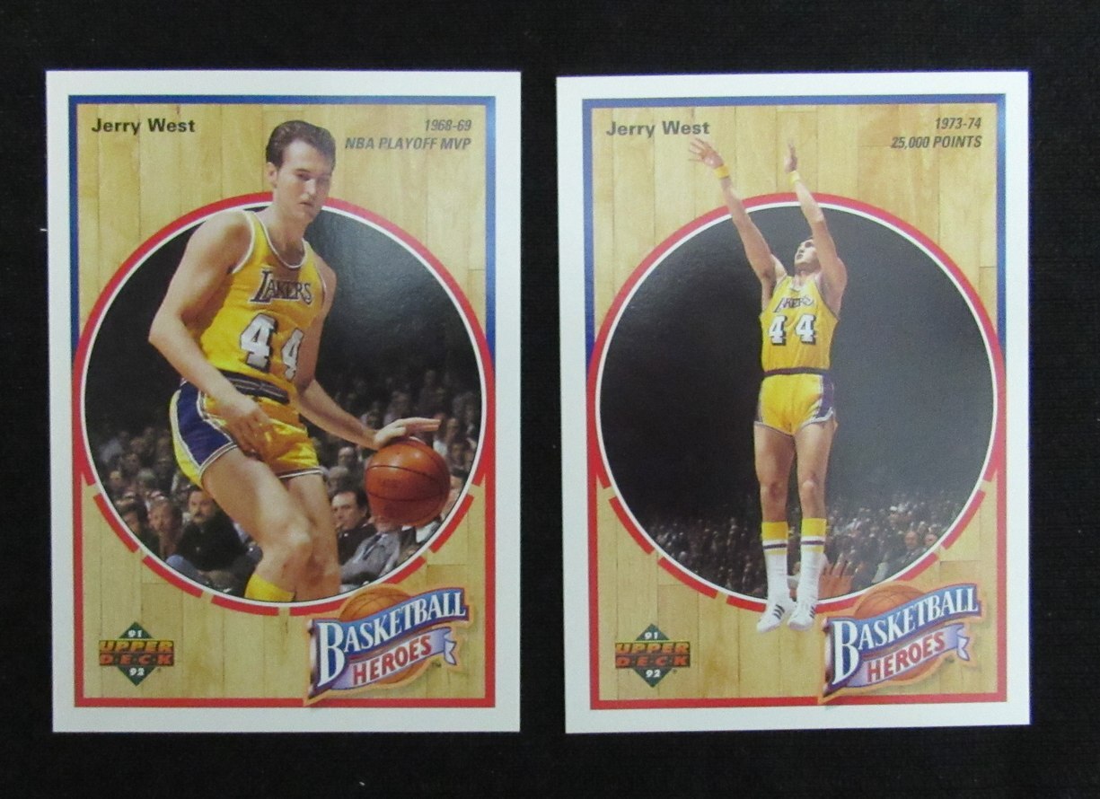 1992 Jerry West Hof Los Angeles Lakers Upper Deck