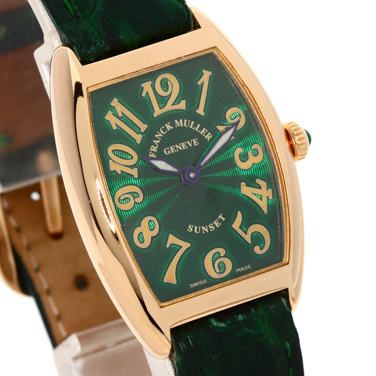 FRANCK MULLER Tono CURVEX Watches 1752 QZ SUN K18