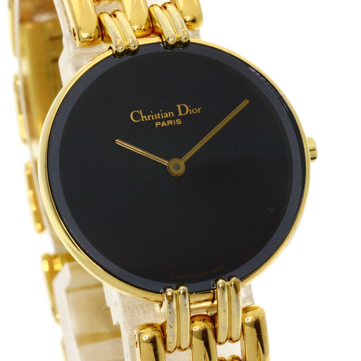 Christian Dior Bakira Watches D46-154-4 Gold Plated/Gold Plated Ladies