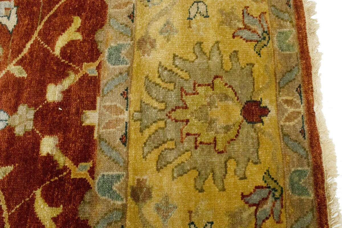 Handmade Floral Oriental Rug Vintage Style Osh