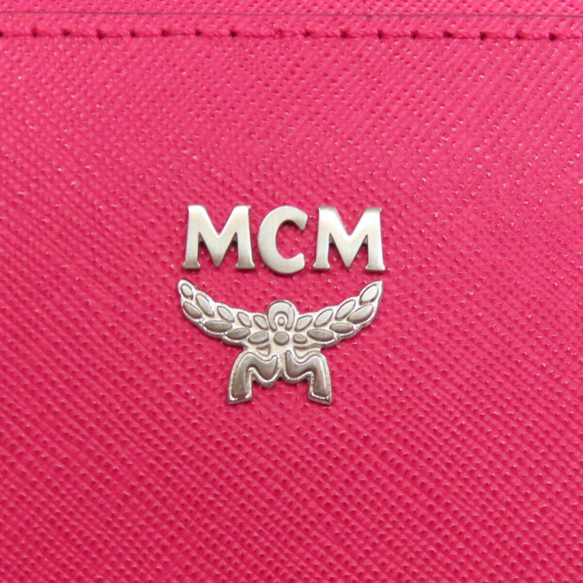 MCM Tote Bag Logo 2WAY Leather