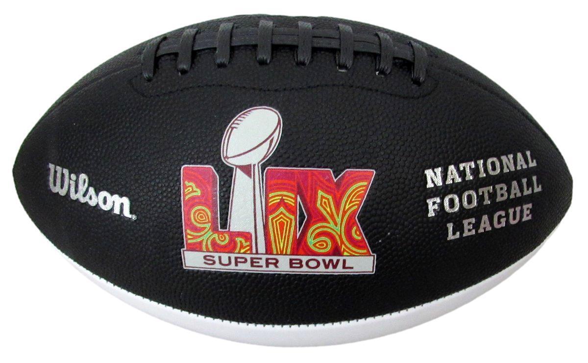 A.J. Brown Signed/Auto Super Bowl Lix Logo