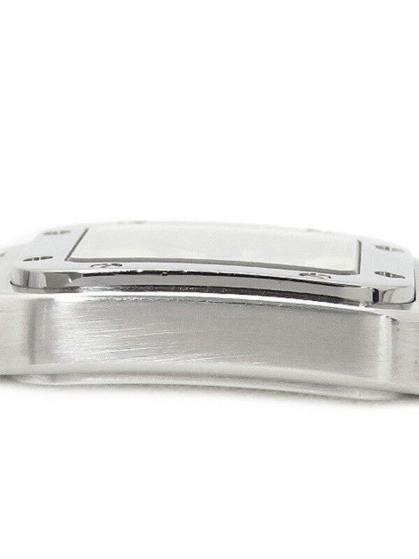 Cartier Santos Galve Sm W20056D6 White Ladies Used Watch #61123