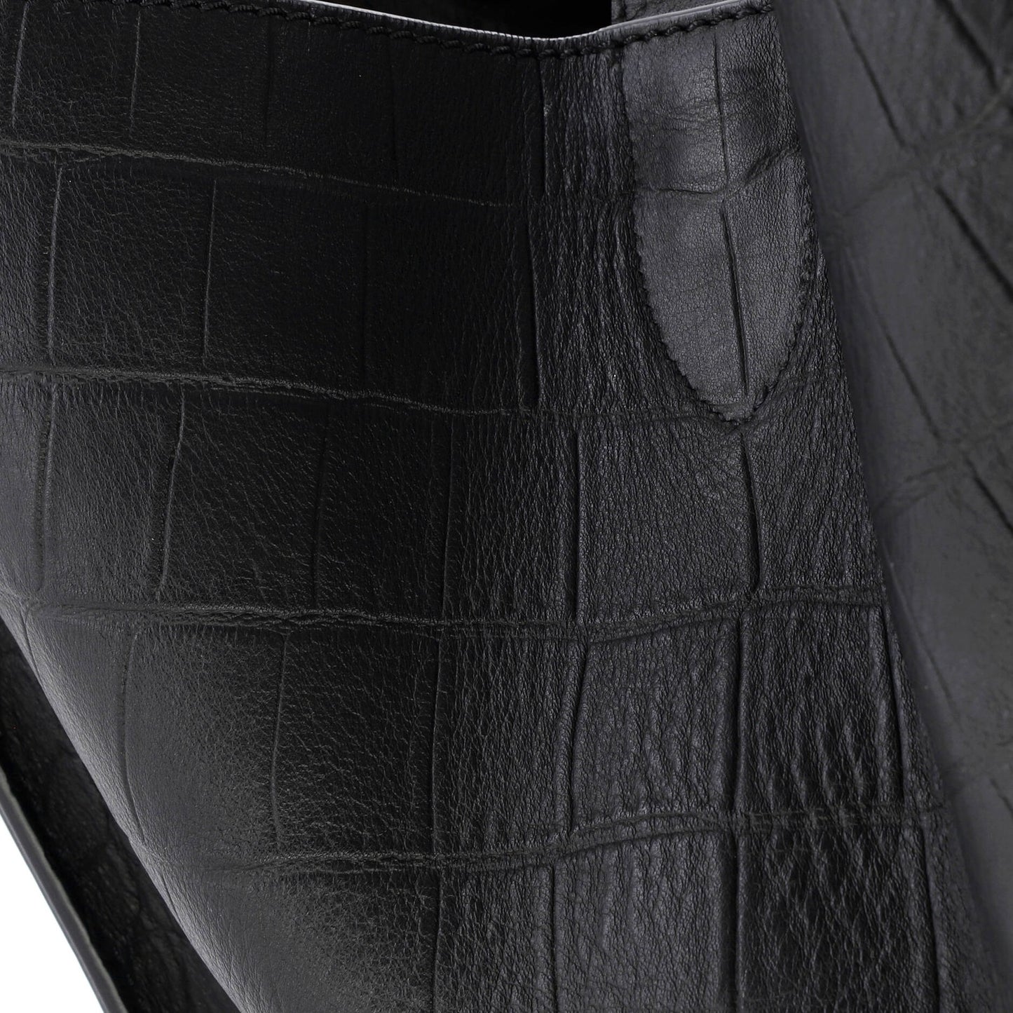Celine Phantom Bag Crocodile Embossed Leather Medium