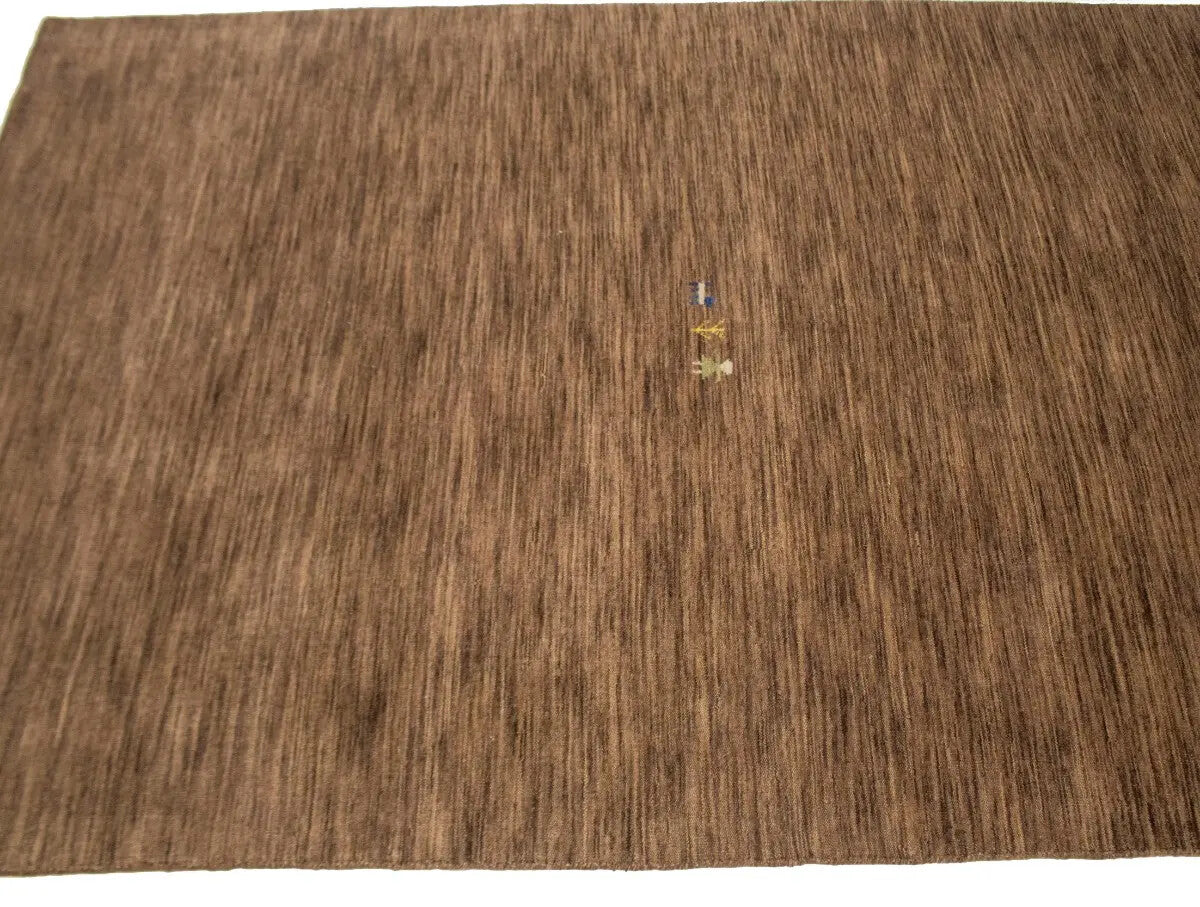 5X8 Ft Hand-Loomed Modern Oriental Rug Solid