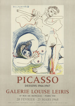 Pablo Picasso The Flutiste