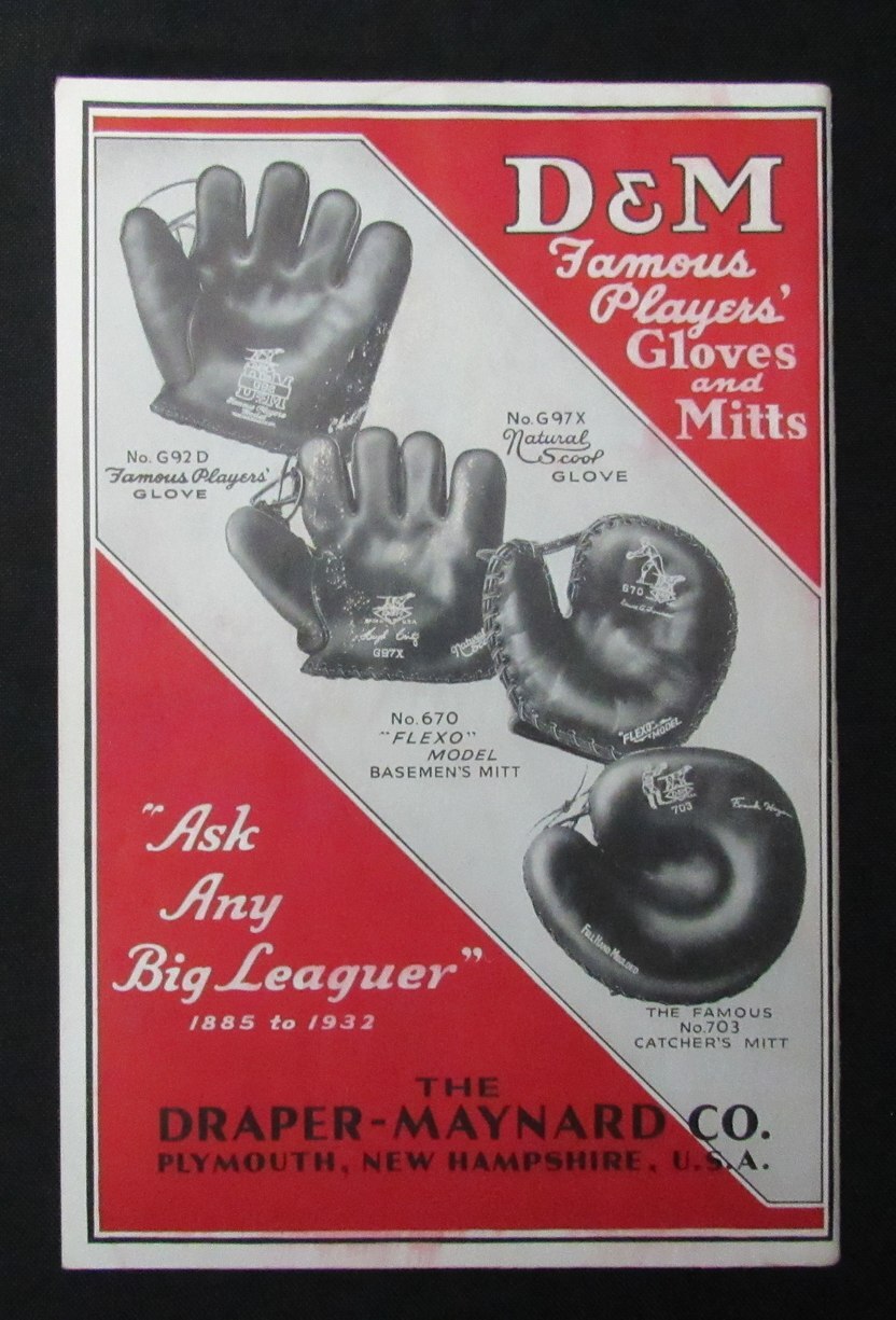 1932 D&M Spring & Summer Athletic Goods Catalog