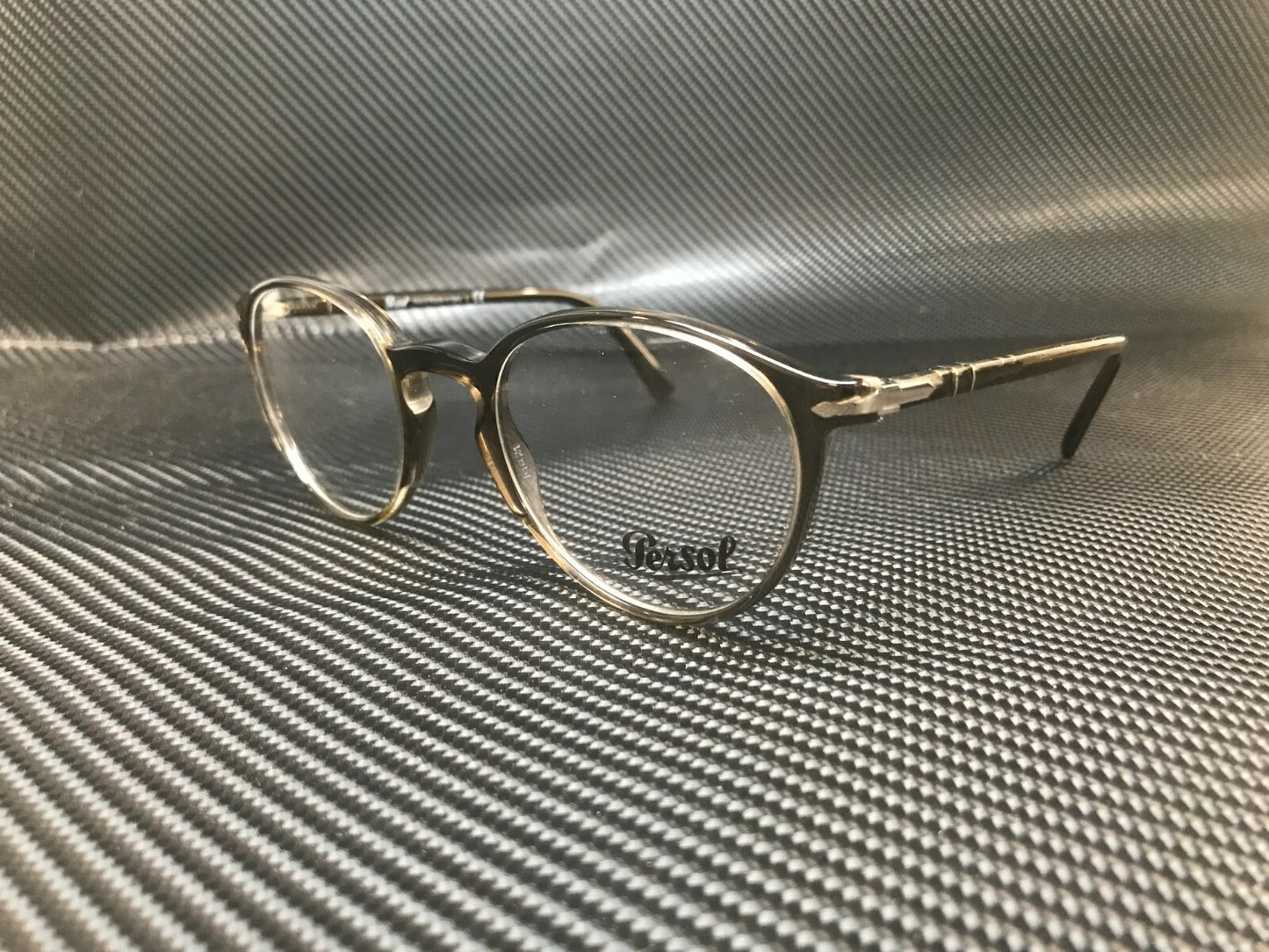 PERSOL PO3218V 1103 Opal Smoke Round Men's 49 mm