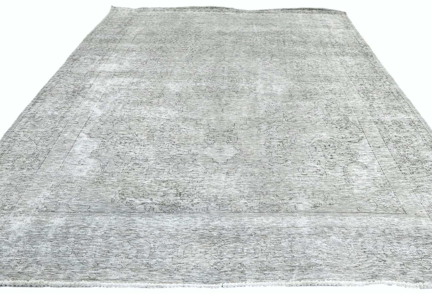 Vintage Stone-Washed Oriental Rug Distressed