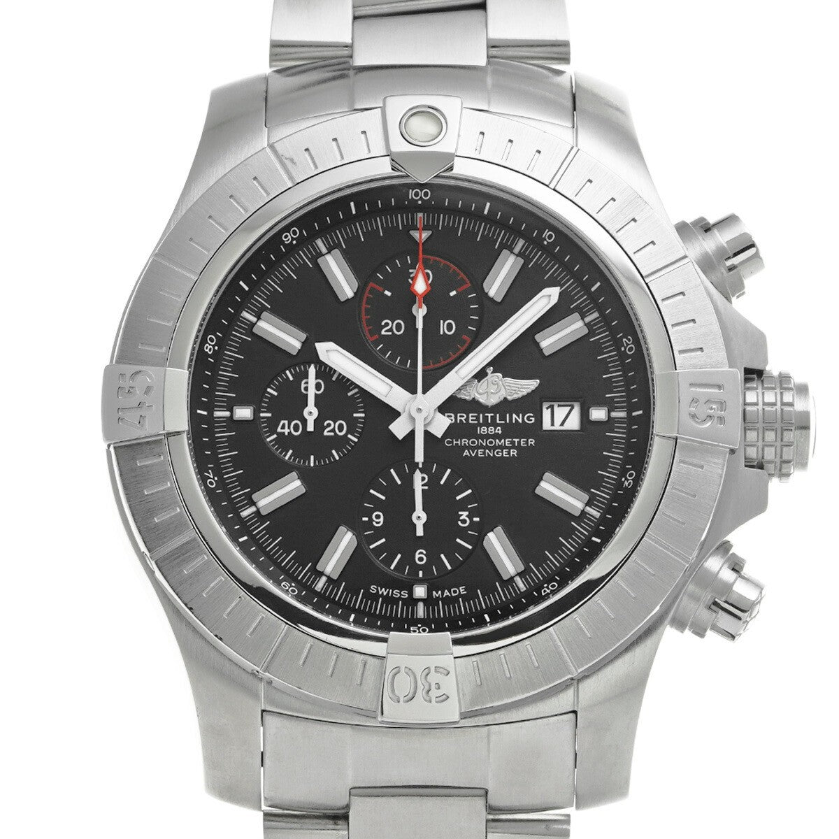 Breitling Super Avenger Chronograph 48 A13375101B1A1 Men'S Used Watch #61030