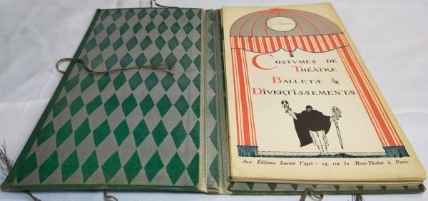 Georges Lepape Costumes De Thtre Ballets Divertissements Pochoir Art Deco 1920