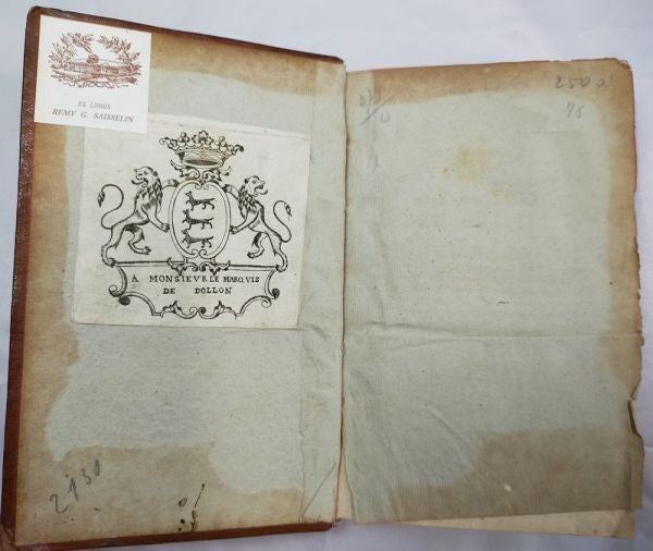 Louis-Sebastien Mercier De J.J. Rousseau 1791 First Edition Leather Book Revolut