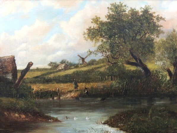 Joseph Thors (British) Original Oil Painting