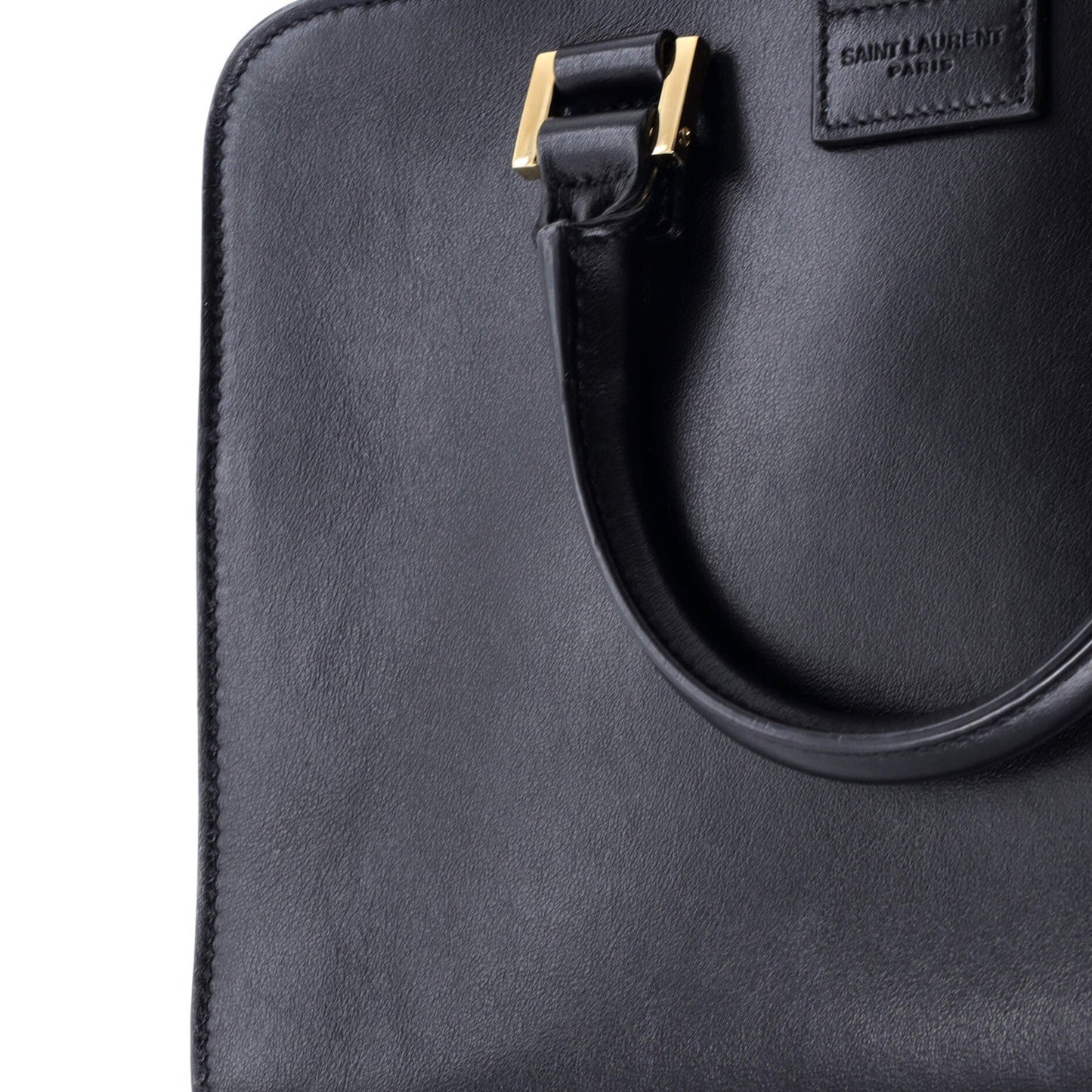 Saint Laurent Monogram Cabas Leather Baby