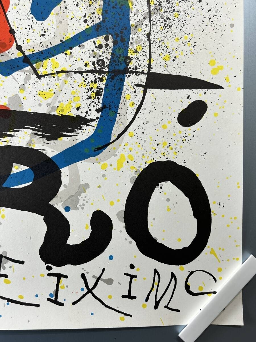 Joan Miro Sobreteixims Lithograph Poster, Galerie