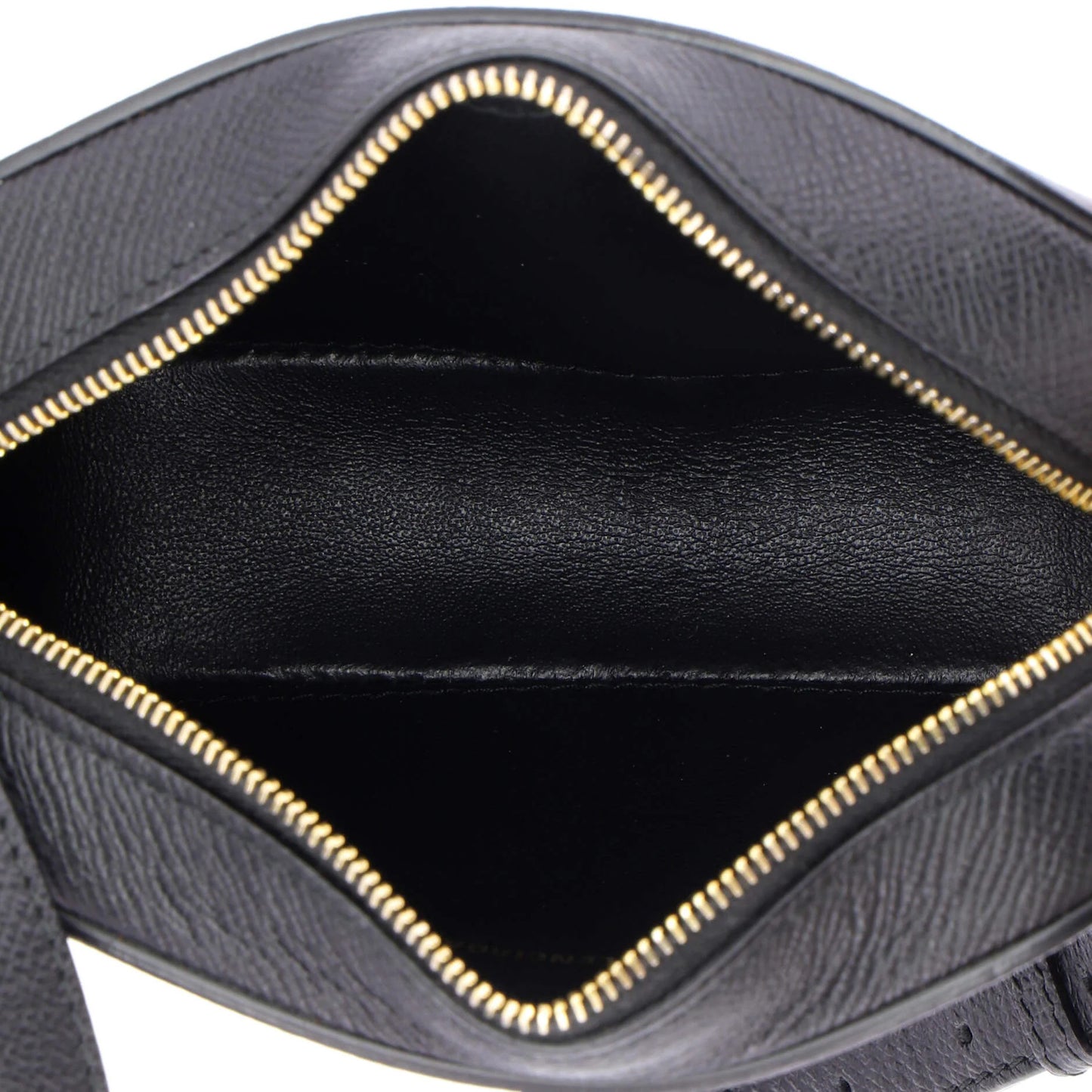 Balenciaga Logo Ville Camera Bag Leather Xs