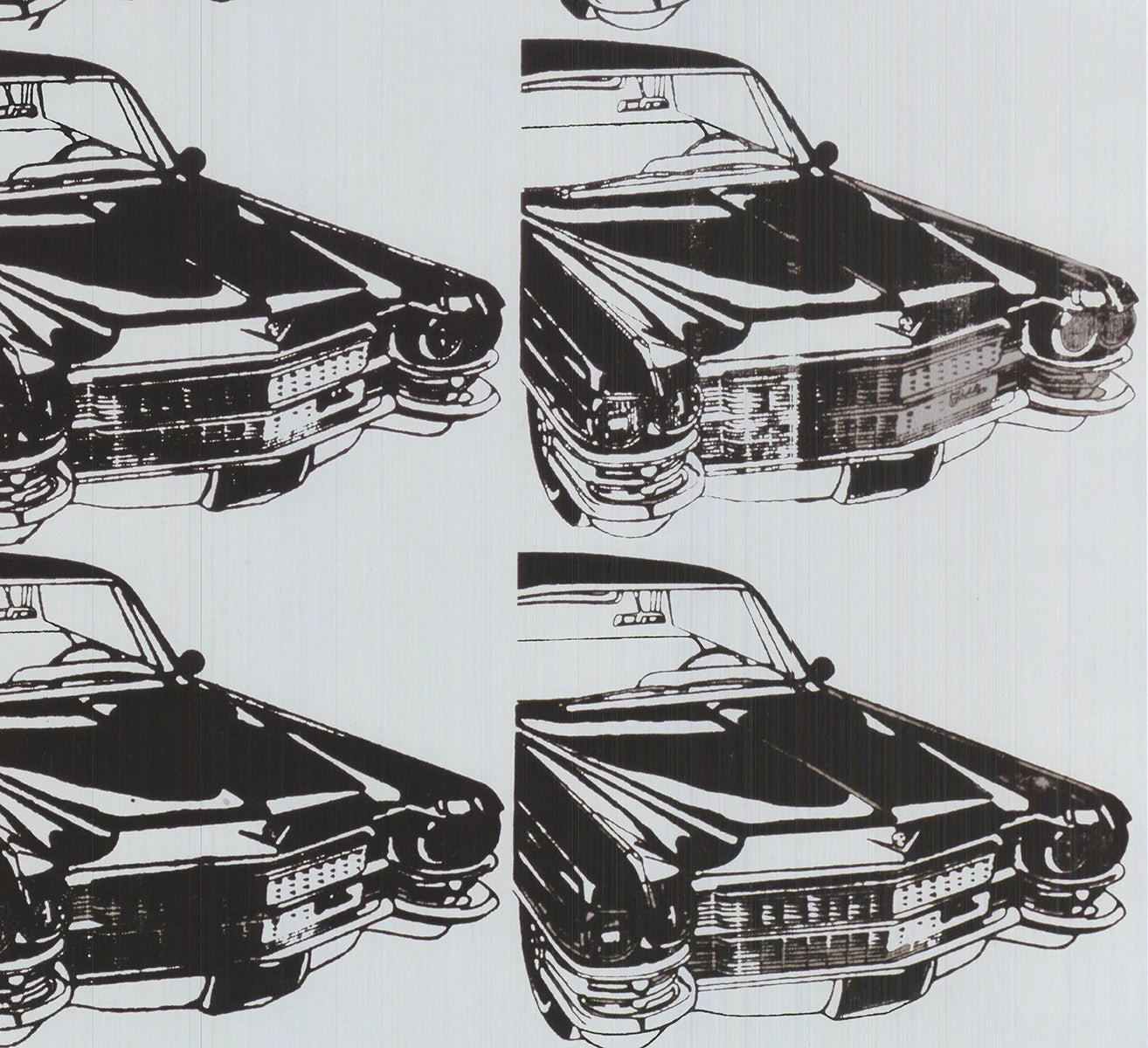 Andy Warhol Twelve Cars " Offset Lithograph Pop Art