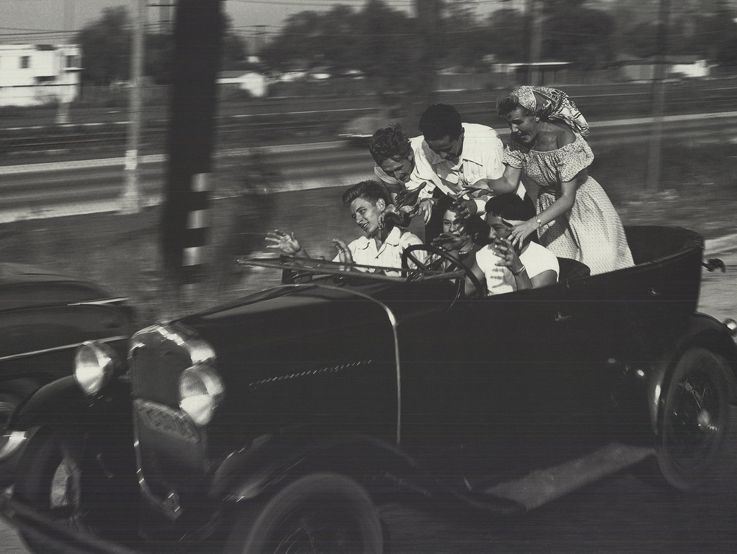 Ralphe Crane Joyriding Teenagers, Los Angeles " Offset Lithograph 20