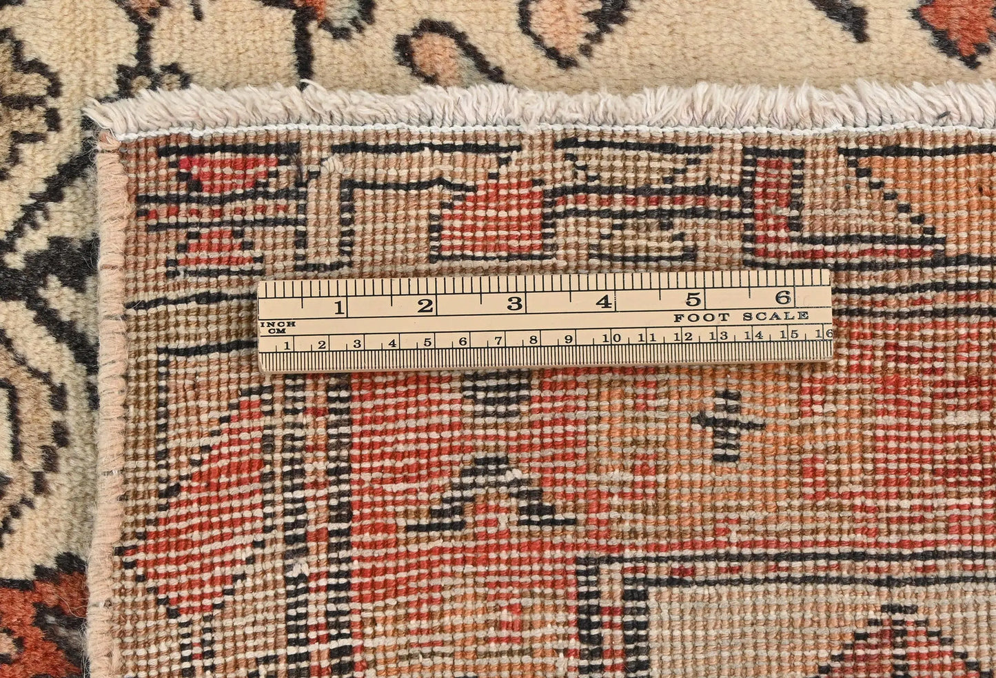 4'4X9'5 ft Tribal Pictorial Oriental Rug Farmho