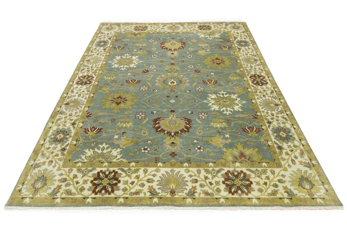 9X12 Ft Osh Chobi Peshawar Oriental Rug Floral