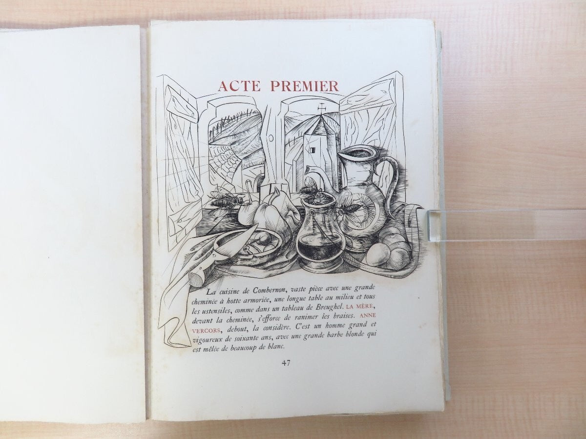 Paul Claudel L'Annonce Faite Marie 1950 1St Edition Tremois Illustrations