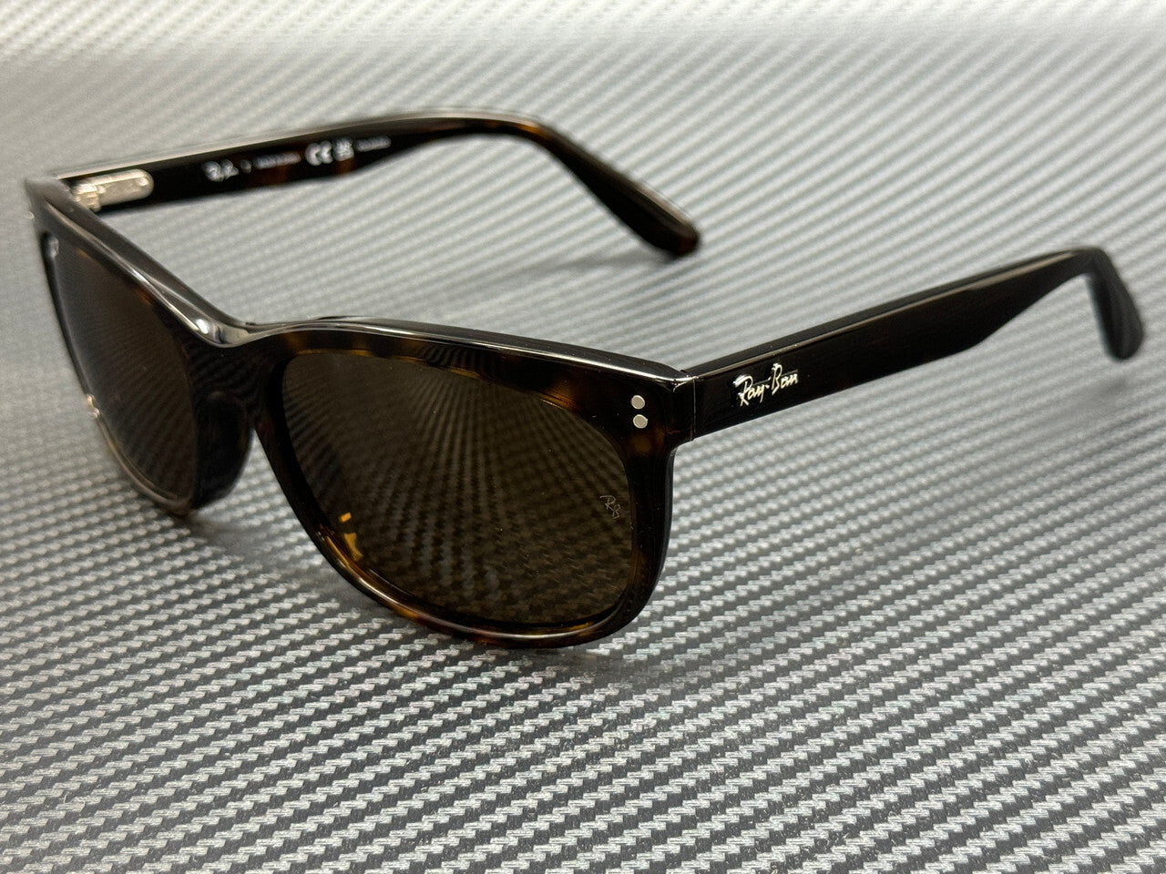 Ray Ban Rb2389 902 57 Brown Polarized Unisex 60