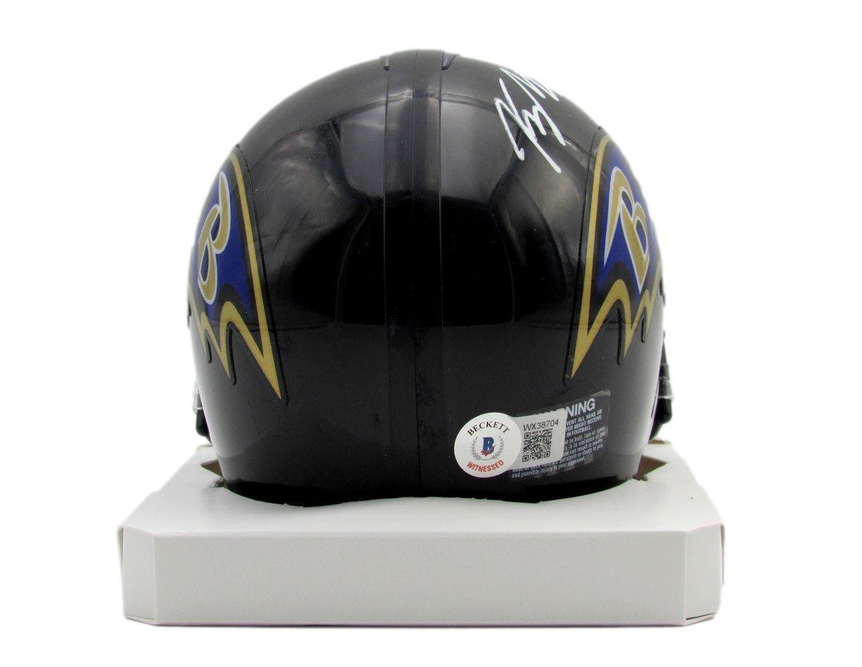 Kyle Hamilton Signed Speed Mini Football Helmet Baltimore Ravens Beckett 171415