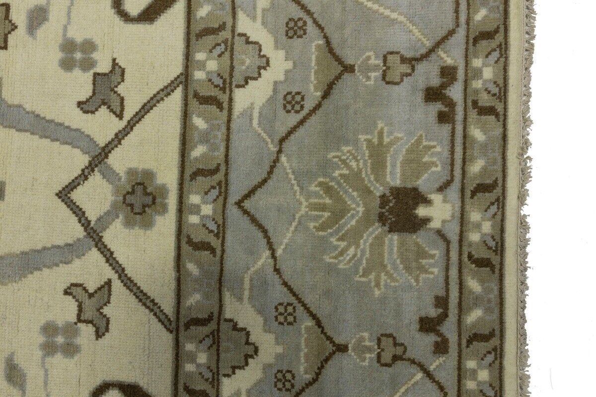 Handmade Wool Oushak Oriental Rug Extra Large