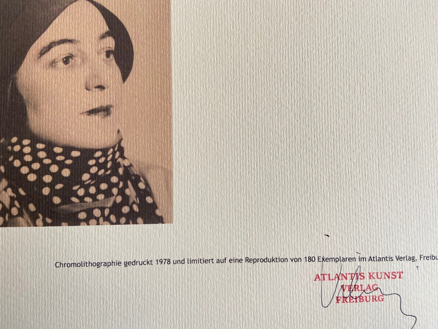 Sonia Delaunay Lithograph Coa Signed Op Numbered Crayon