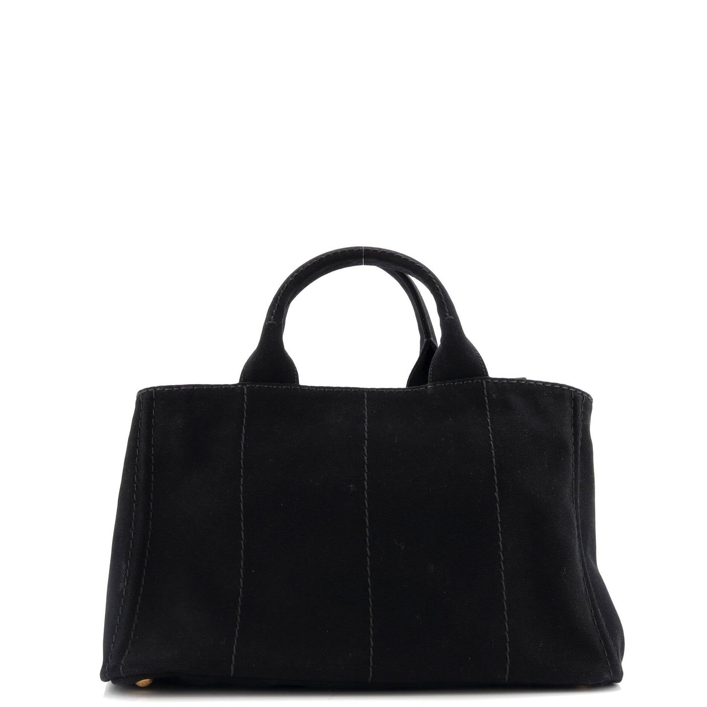 Prada Canapa Convertible Tote Canvas Large