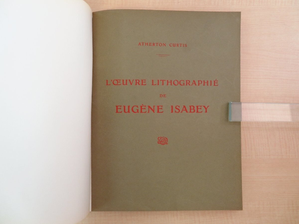 Catalogue De L'Oeuvre Lithographie De Eugene