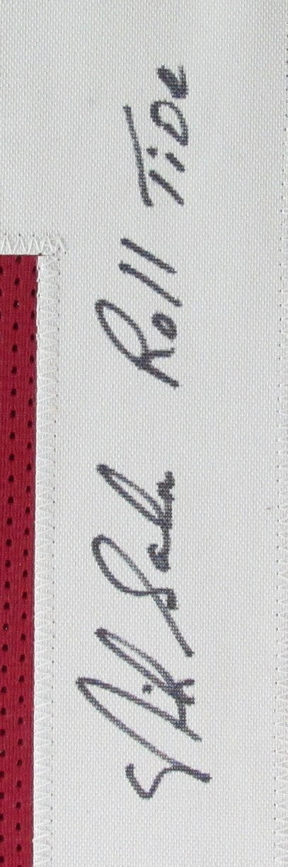 Nick Saban Alabama Signed/Auto Football Jersey W/ Photos Framed Psa/Dna 193629
