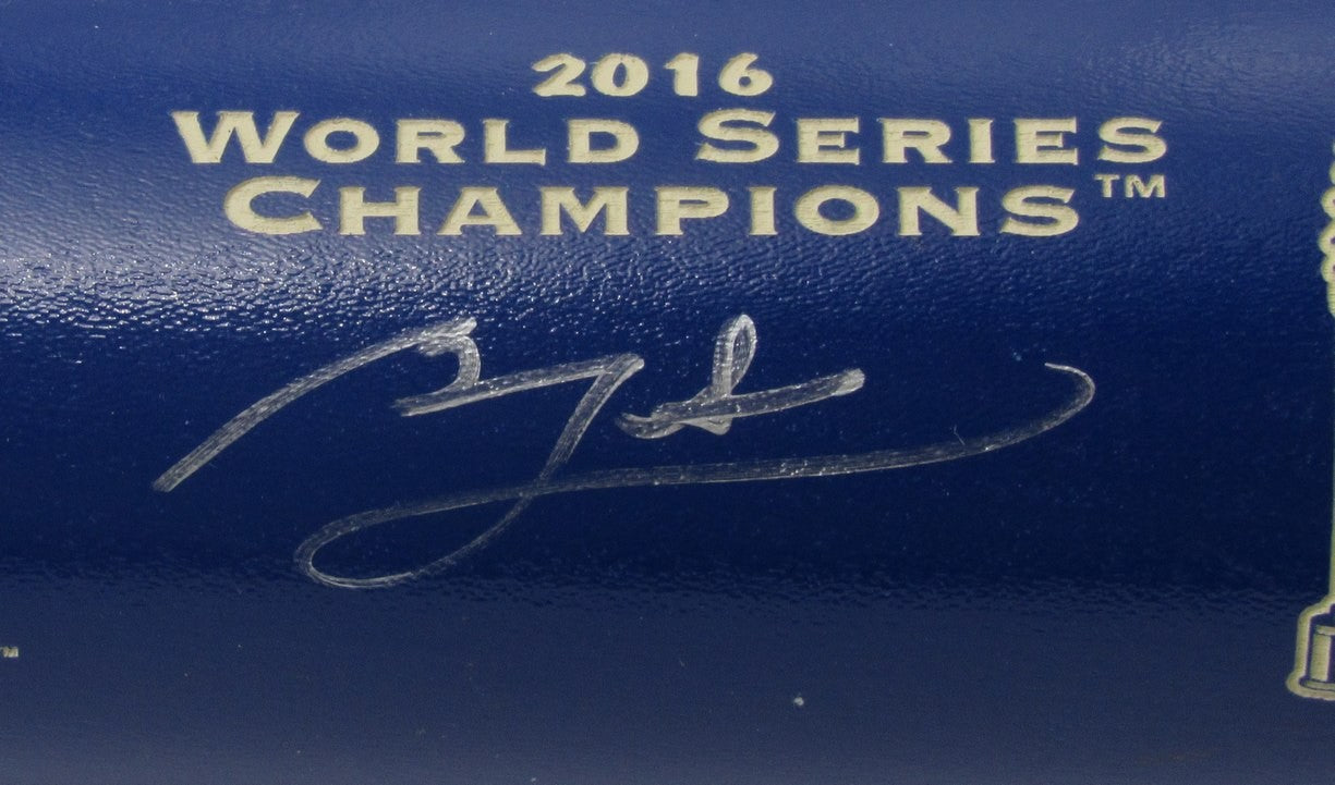 Ben Zobrist Signed Cubs Commemorative 2016 Ws