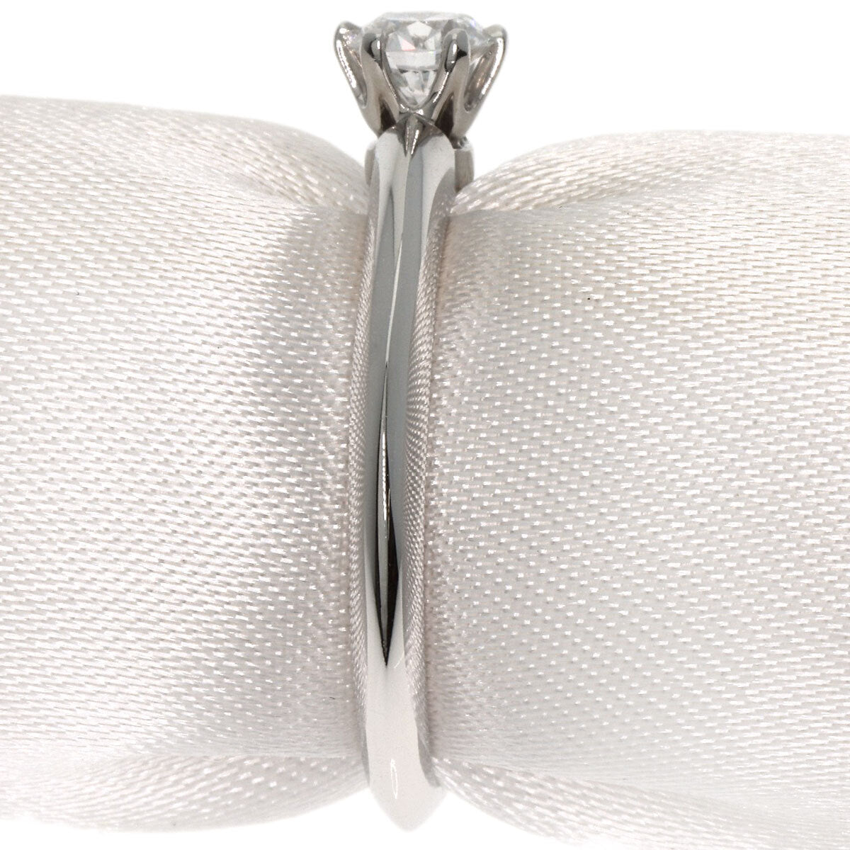 Tiffany&Co. Ring Solitaire Diamond Knife Edge
