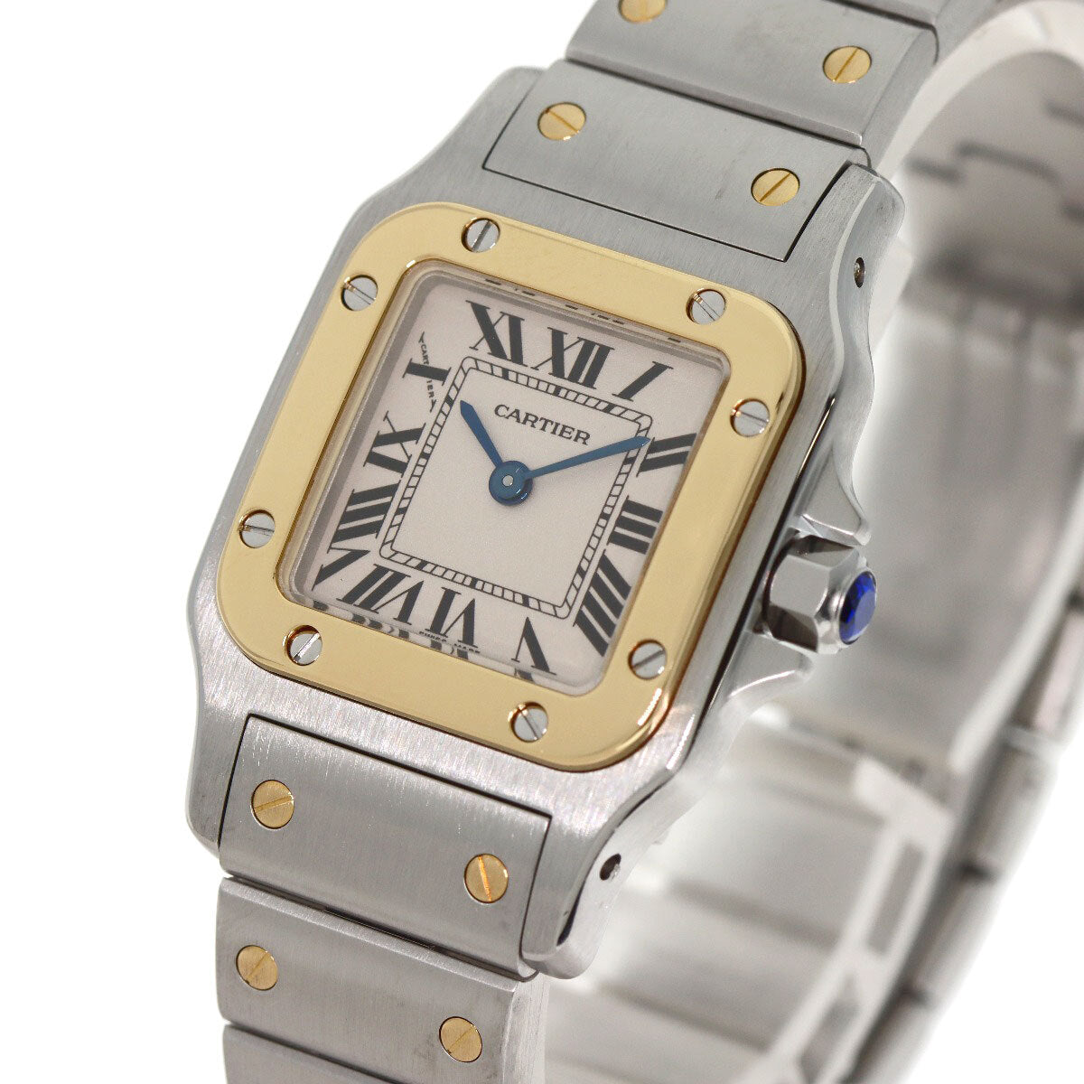 Cartier Santosgalbe Sm Watches W20012C4 Stainless Steel/Ssxk18Yg Ladies