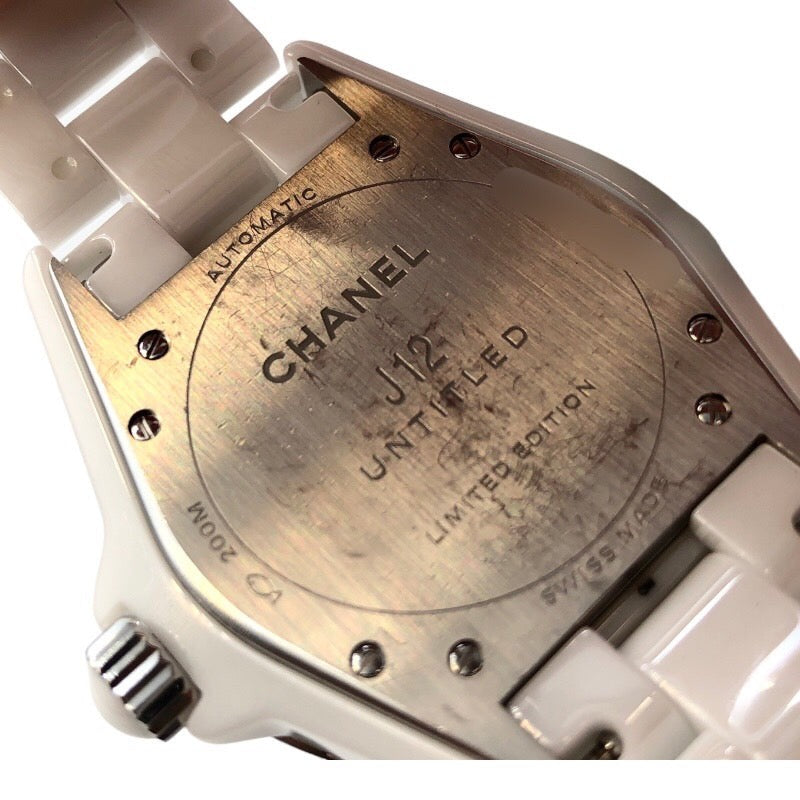 Chanel J12 Untitled 38Mm 1200 Pieces Worldwide