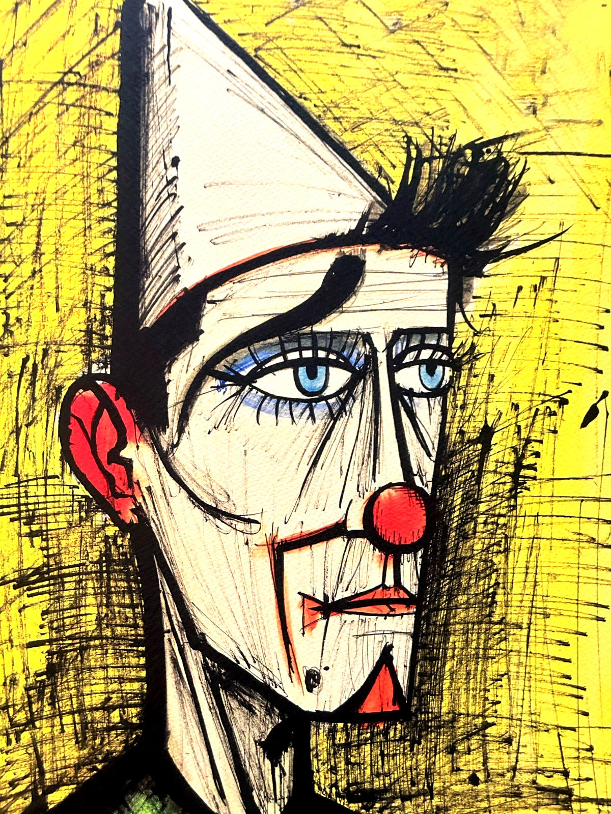 Bernard Buffet Lithograph Certified Coa