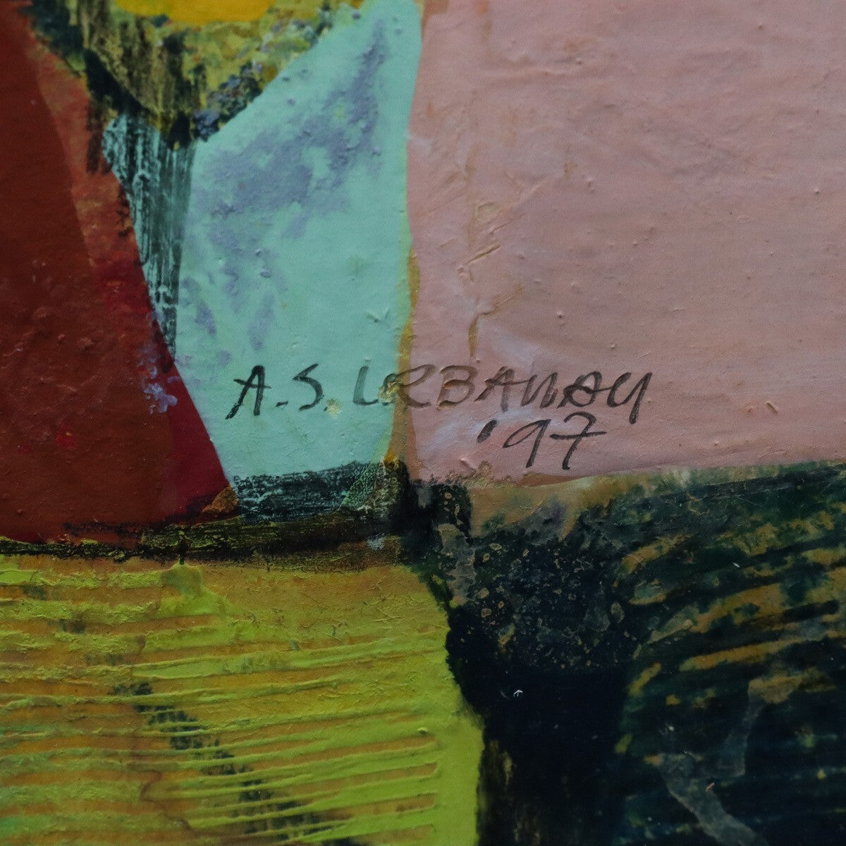 Alicja S?Abo?-Urbaniak (Poland) Original Acrylic