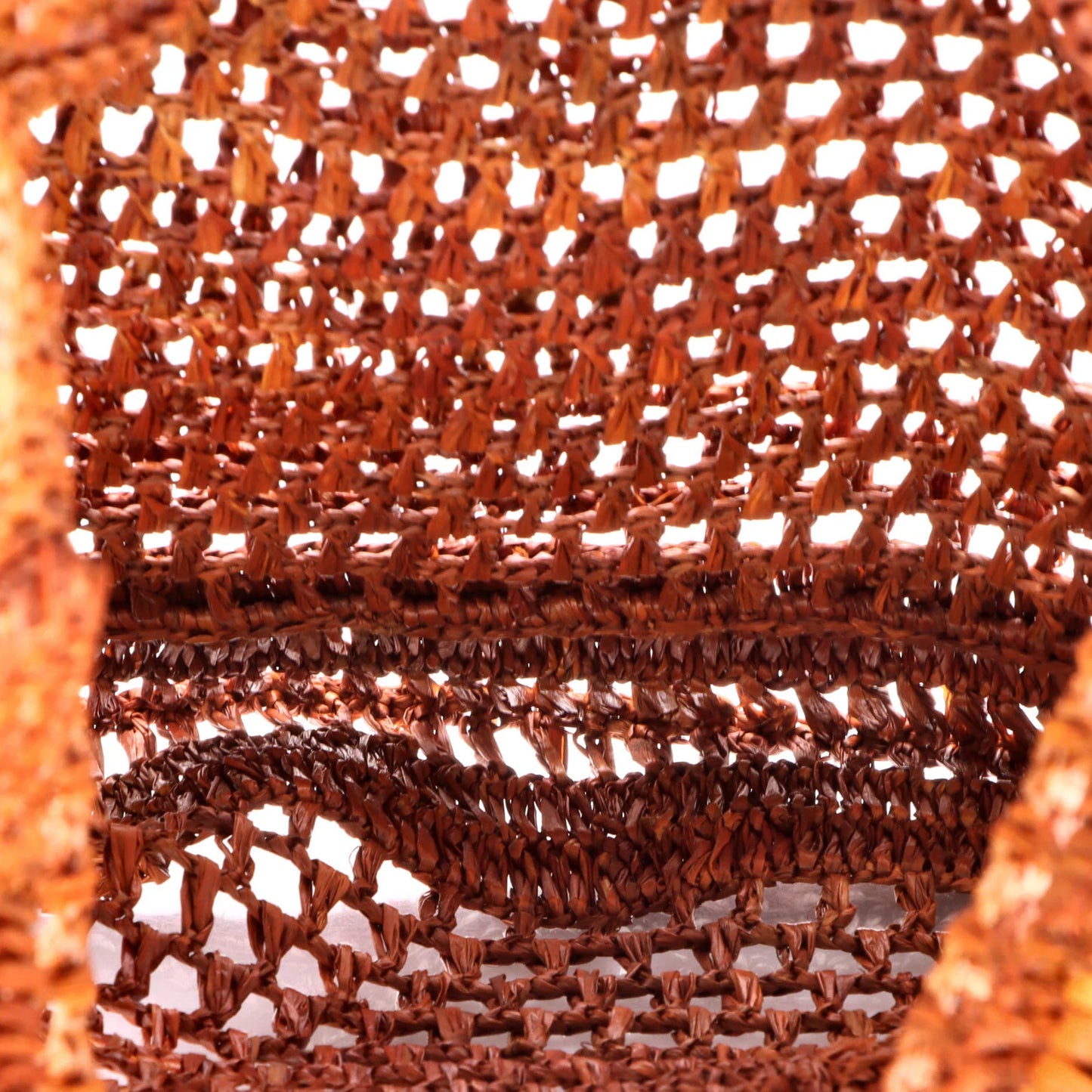 Chloe Summer Banana Tote Woven Raffia
