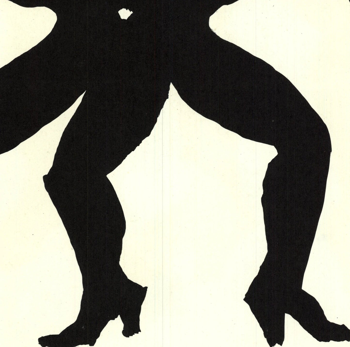 Alexander Calder Three Legged Figure " Lithograph Surrealism