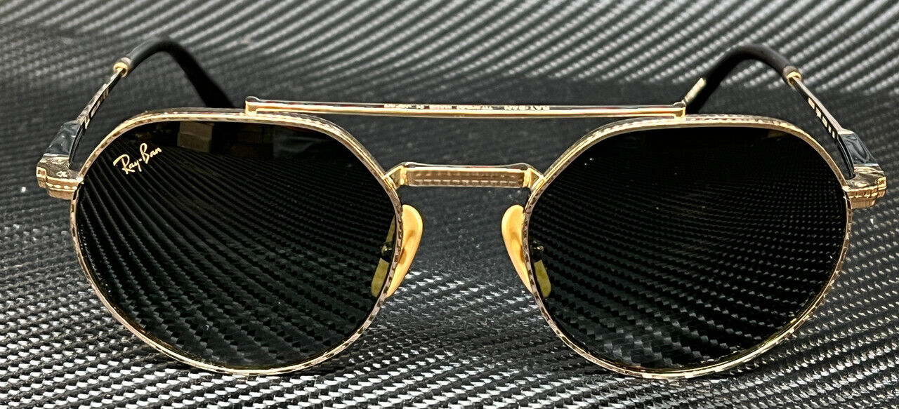 RAY BAN RB8265 313852 Gold Green Unisex 51 mm